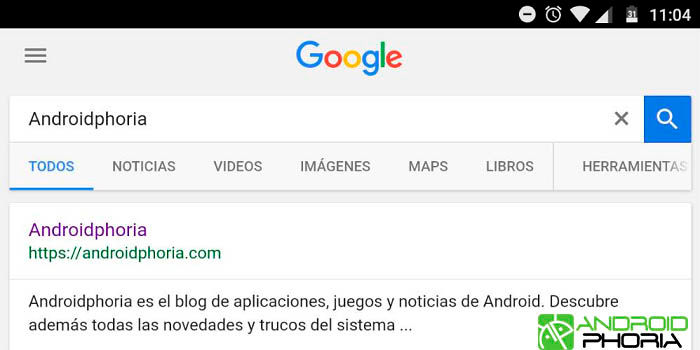 Androidphoria navegador para Android