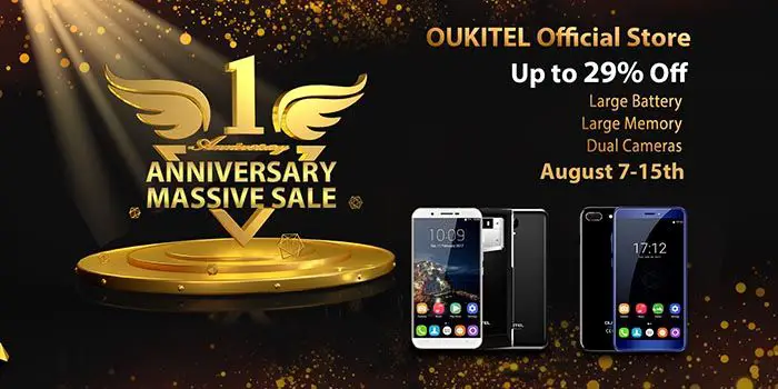 Aniversario ventas Oukitel