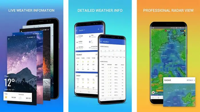 Apex Weather für Android