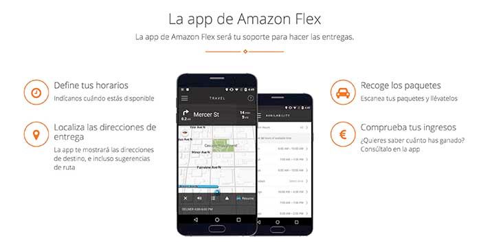 Amazon Flex-Anwendung