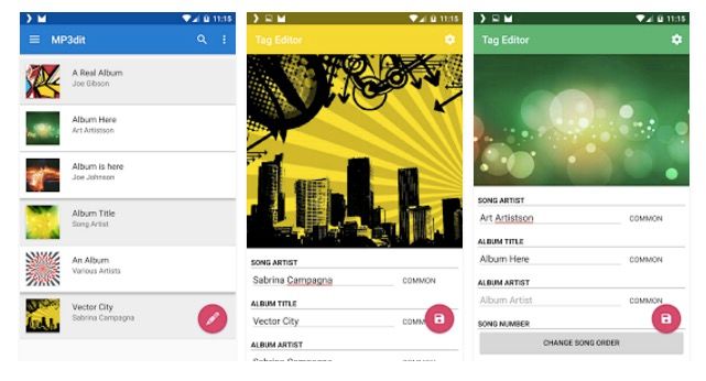 App zum Bearbeiten von Songs auf Android