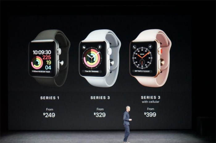 Preis der Apple Watch Series 3