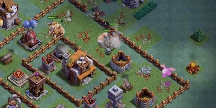 Ataque maquina belica clash of clans