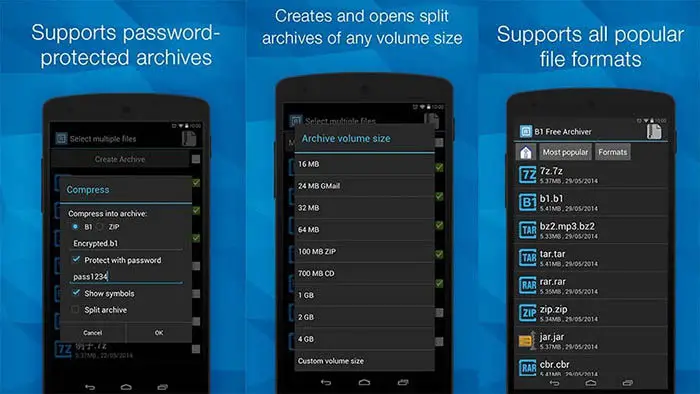 B1 Archiver für Android