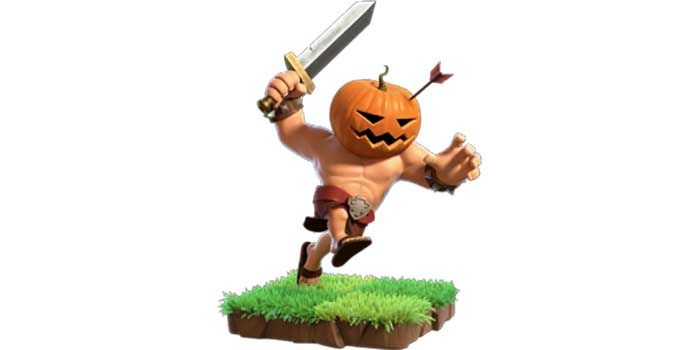 Barbaro Pumpkin Clash der Clans