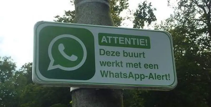 Von WhatsApp überwachte Nachbarschaften