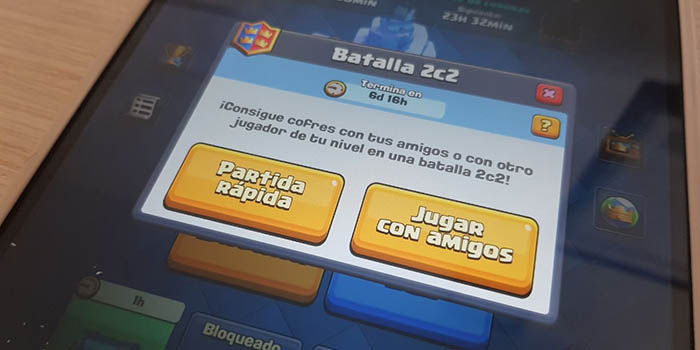 Battle 2c2 Clash Royale