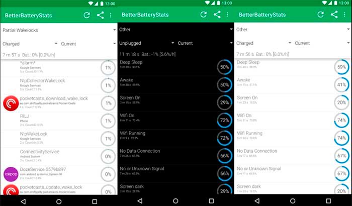 BetterBatteryStats für Android