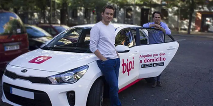 Bipi, alquiler de coches a domicilio