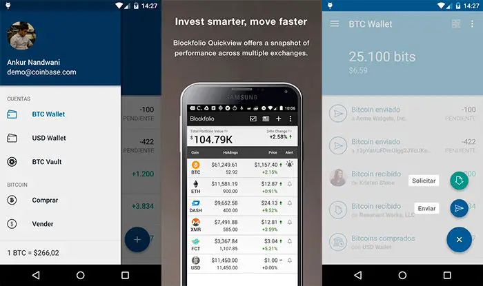 Bitcoin Wallet Coinbase-Geldbörse