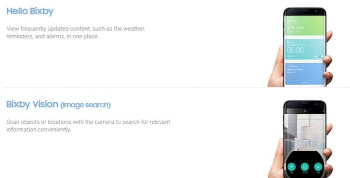 Bixby Galaxy S8
