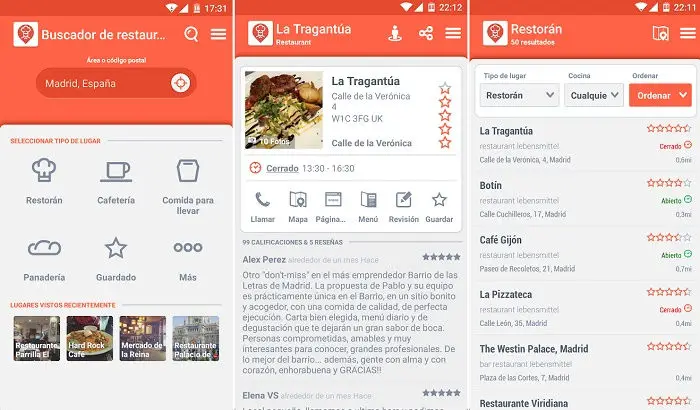 Restaurant Finder App