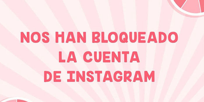 C21BeBrave bloqueado en Instagram