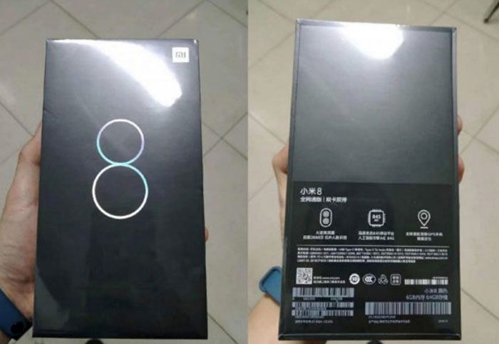 Xiaomi Mi 8 Fall
