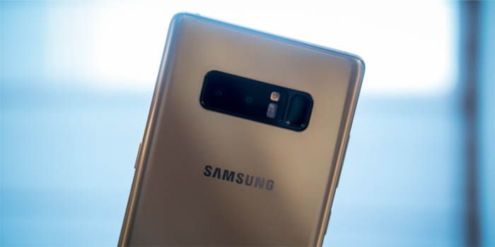 Kamera des Samsung Galaxy Note 8