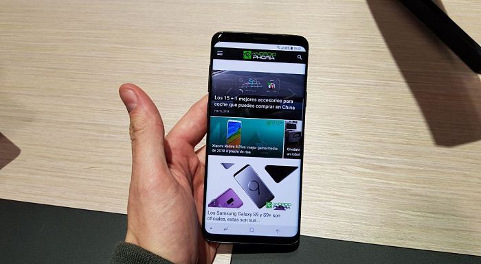 Kamera des Samsung Galaxy S9