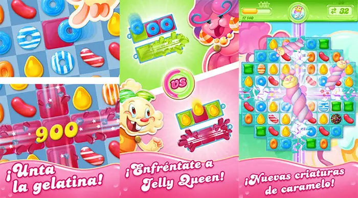 Süßigkeiten Crush Jelly Saga