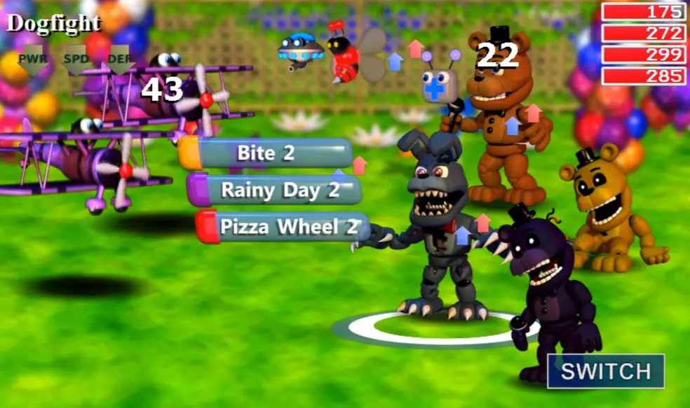 FNAF World Gameplay