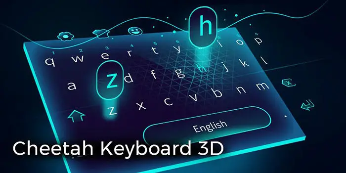 Cheetah, el mejor teclado con temas 3D para Android