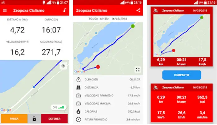 Radfahren Fahrrad-Tracking