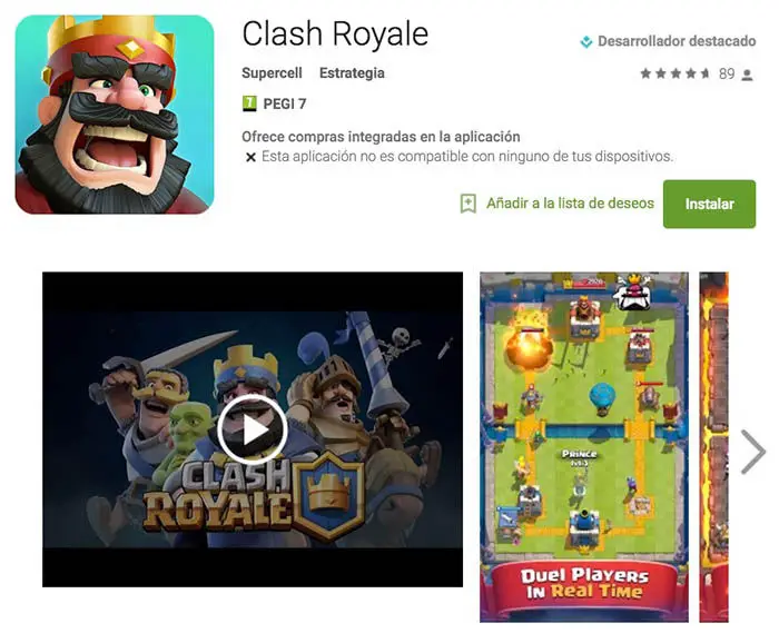 Clash Royale Android