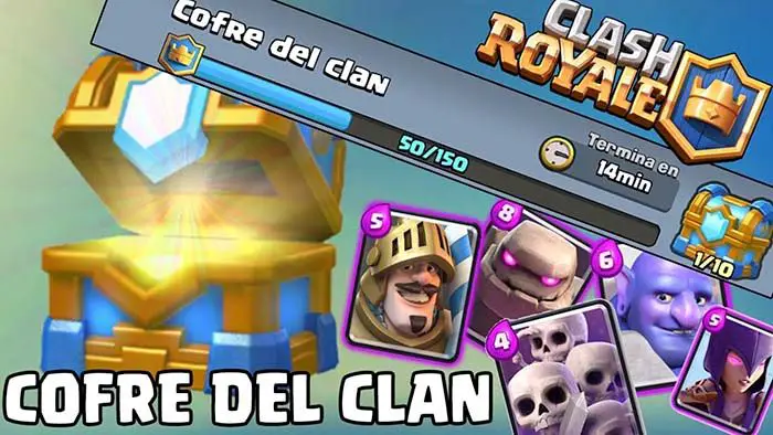 Cofre Clan ist nicht in Clash Royale