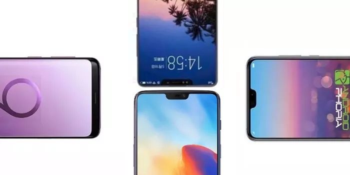 Comparativa Xiaomi Mi 8 vs Galaxy S9 Plus vs Huawei P20 Pro vs OnePlus 6