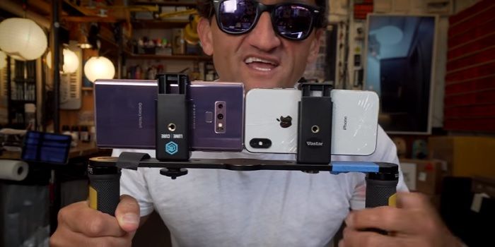 Comparativa grabación Galaxy Note 9 vs iPhone X