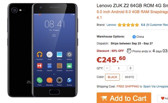 Kaufen Sie Lenovo ZUK Z2