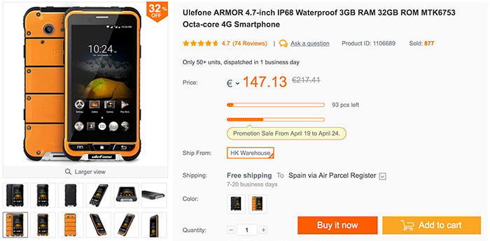 Kaufen Sie Ulefone Armor Angebot