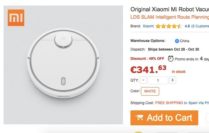 Kaufen Sie Xiaomi Mi Reinigungsroboter