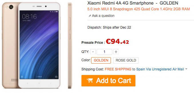 xiaomi-redmi-4a-de-gearbest kaufen