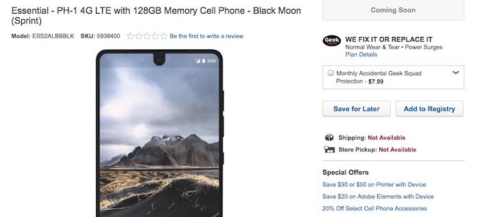 Kaufen Sie das Essential Phone bei Best Buy