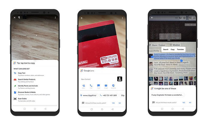 Kopieren Sie den Text von Google Lens