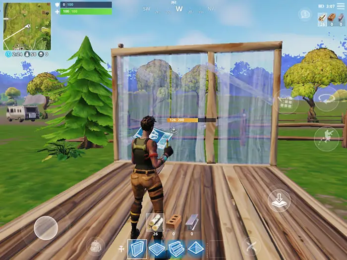 Craftear in Fortnite Mobile