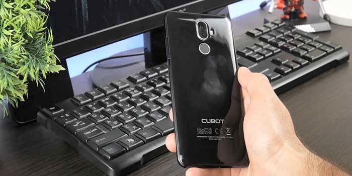 Cubot X18 Plus hinten