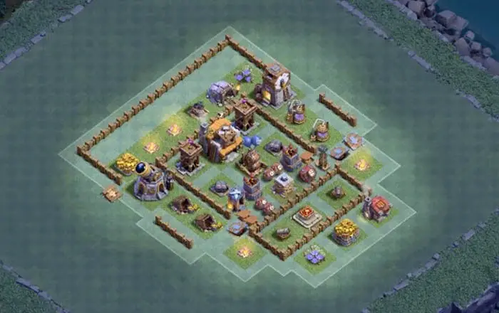 Verteidigung BH 5 in Clash of Clans 1