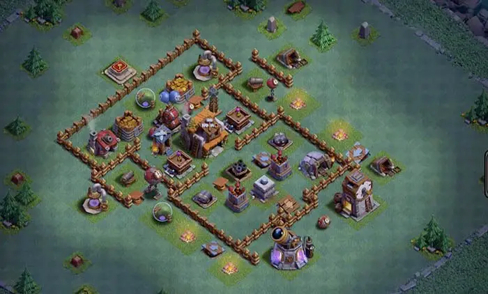 Verteidigung BH 5 in Clash of Clans 3