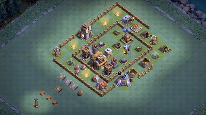 Verteidigung BH 5 in Clash of Clans 6