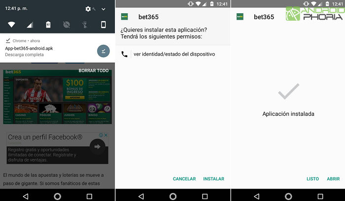 Laden Sie Bet365 APK herunter