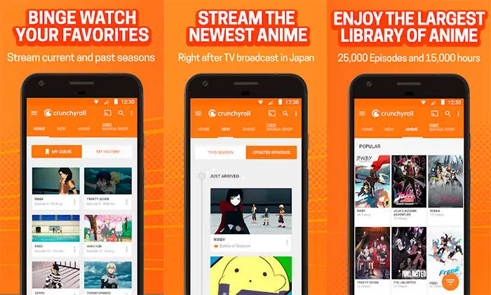 Laden Sie Crunchyroll Android herunter