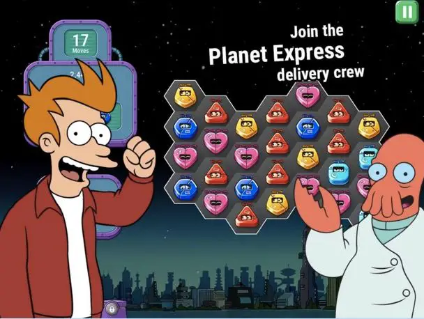 Laden Sie die Futurama-Spiel-Drohnen für Android APK herunter