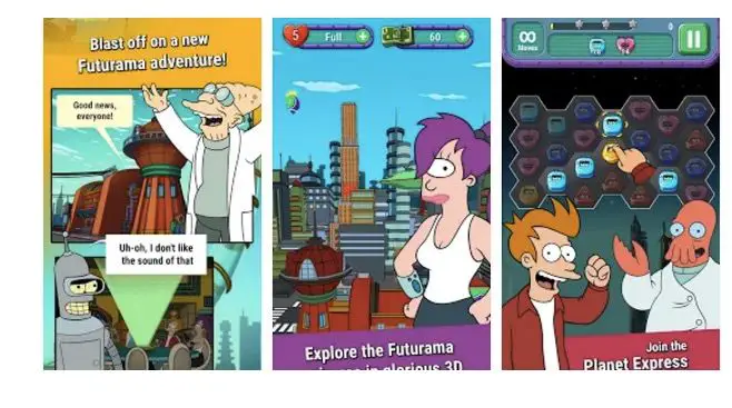 Laden Sie Futurama für Android APK herunter