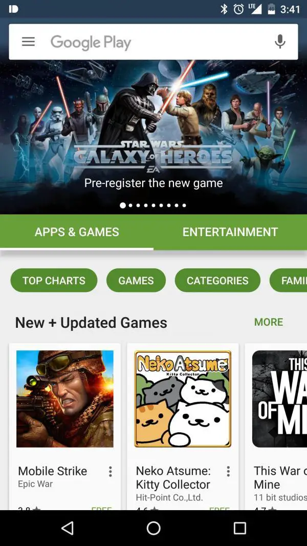 Laden Sie den Google Play Store 6.0.0 APK herunter