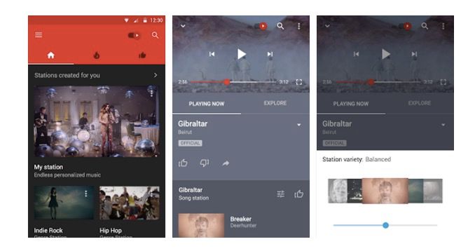 Laden Sie YouTube Music für Android herunter