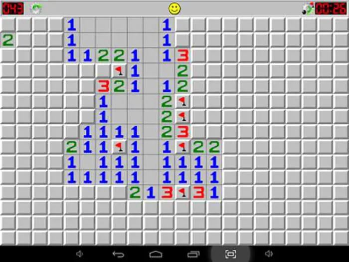 Laden Sie Minesweeper für Android herunter