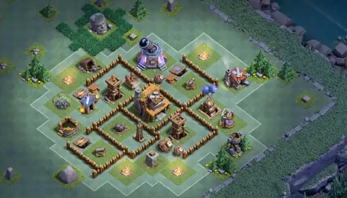 Dorfentwurf BH4 Clash of Clans 1