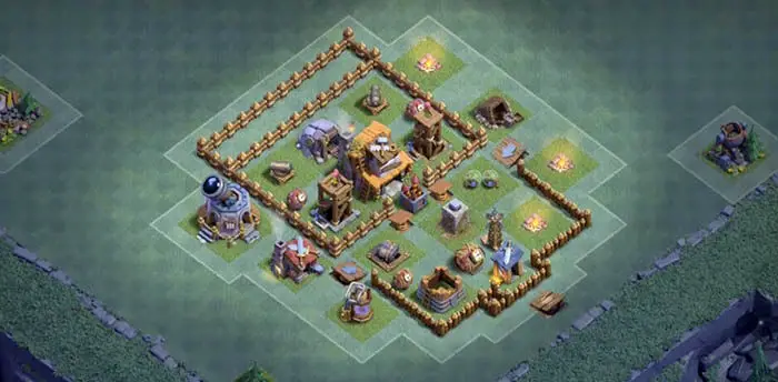 Dorfentwurf BH4 Clash of Clans 4