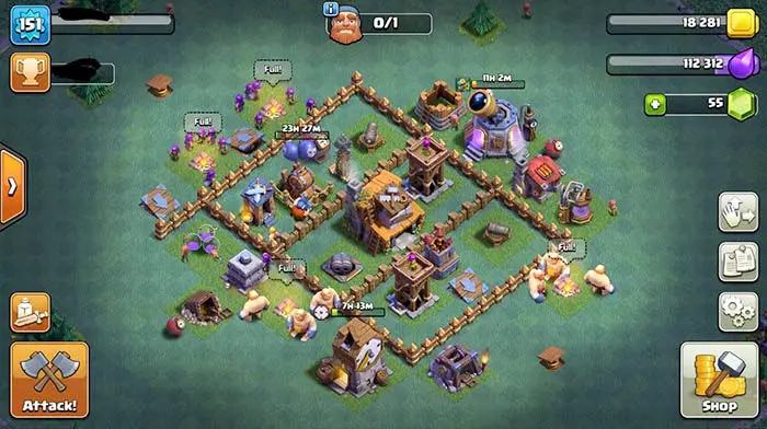 Dorfentwurf BH4 Clash of Clans 5