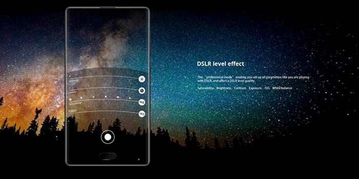 Doogee MIX DSLR-Steuerung